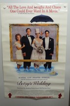 &quot;BETSY&#39;S WEDDING&quot; Alan Alda Molly Ringwald 1990 Vintage Home Movie Wall Poster - £13.23 GBP