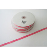 4 Rolls of Hot Pink Grosgrain Ribbon 3/8&quot; X 50 Yards Made in Taiwan Unused  - £14.07 GBP