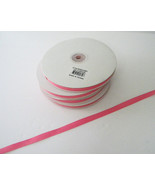 4 Rolls of Hot Pink Grosgrain Ribbon 3/8" X 50 Yards Made in Taiwan Unused  - $18.00