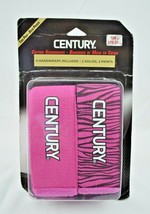 Century - 108&quot; Cotton Hand Wraps with Fuschia Animal Print  4 Hand Wraps... - $16.57