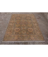 Elegant 5x6 Oushak Oriental Rug - Hand Knotted Bedroom and Kitchen Rug - $10,432.72 MXN