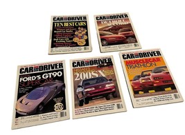 CAR and DRIVER Magazines (5) 1994 (Jan, Feb) 1995 (Jan, Feb, Dec) GT90 V... - $5.99