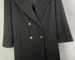 Forecaster of Boston Womens 14 Vintage Wool Over Coat, Black - Double Br... - $39.95