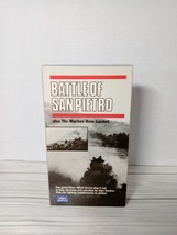 Battle of San Pietro VHS Tape 1945 WW2 Documentary by John Huston - $4.55