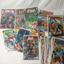 Big Lot of 43 Mixed COMICS Modern &amp; Copper Age Marvel DC Image - £61.00 GBP