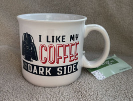 Star Wars Darth Vader Coffee Mug 18oz “I Like My Coffee On The Dark Side” Cup - £11.85 GBP