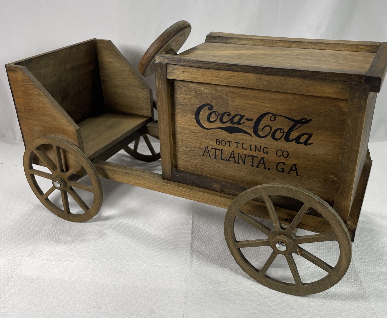 Coca-Cola Franklin Mint Heirloom Soapbox Derby Racer Porcelain Coca-cola Doll Item image 8