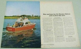 1963 Print Ad Hatteras 34&#39; Sports Cruiser Fiberglass Boats High Point,NC - £9.38 GBP