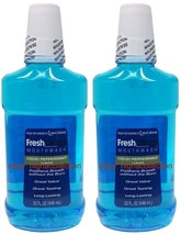 (2) Freshology Lavoris Fresh Breath Mouthwash Fresh Peppermint Mouth Was... - €25,39 EUR