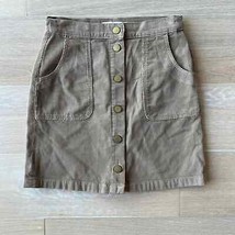 Tory Burch Lucitano Corduroy Mini Skirt sz 2 - $48.37