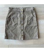 Tory Burch Lucitano Corduroy Mini Skirt sz 2 - £38.22 GBP