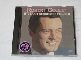 16 Most Requested Songs by Robert Goulet CD 1989 CBS Records What Kind of Fool A - £10.27 GBP