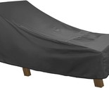 Heavy Duty Outdoor Chaise Lounge Covers With A Waterproof Finish, Measur... - $39.99