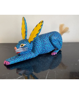 Vintage Mexican Oaxaca Folk Art Rabbit Sculpture by Manuel Jimenez and Sons - £310.83 GBP