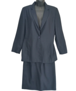 Studio 205 Sz 8 Womens Blue 2 pcs Coat Skirt Suit Career Business Church... - $28.57 CAD