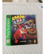 Crash Bandicoot 2 Cortex Strikes Playstation 1 PS1 Instruction Manual Bo... - £6.73 GBP