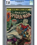 Amazing Spider-Man #163 1976 Marvel Comics Kingpin Apprearance CGC 7.0 - £46.93 GBP