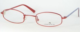Chiaro &amp; Scuro Kids 12 D356 Red Eyeglasses Glasses Metal Frame 41-20-125mm - £18.79 GBP