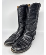 Justin USA L3703 Black Leather Roper Cowgirl Western Boots Women&#39;s Size ... - €21,45 EUR