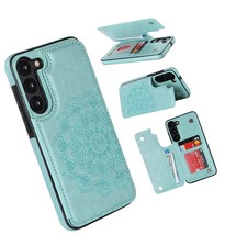 for Samsung Galaxy S23 Plus Case with Card Holder, - £46.82 GBP