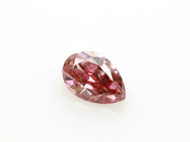 Argyle 0.24ct Natural Loose Fancy Vivid Pink Color Diamond GIA Certied Pear - £23,650.16 GBP