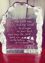 Hallmark 1976 Little Gallery Full Lead Crystal Paperweight  image 6