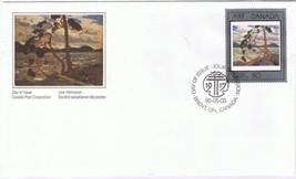 Stamps Canada FDC Art The West Wind Tom Thompson May 3 1990 - $2.96