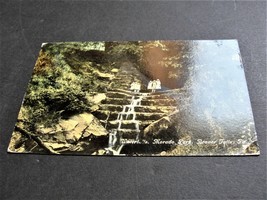 1913 Waterfalls, Morado Park, Pa.-George Washington One cent-Postcard. RARE. - £47.47 GBP