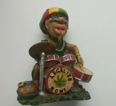 Funny Drummer Mexican Boy Mini Statue Drum Player Sculpture Collectible ... - £7.06 GBP