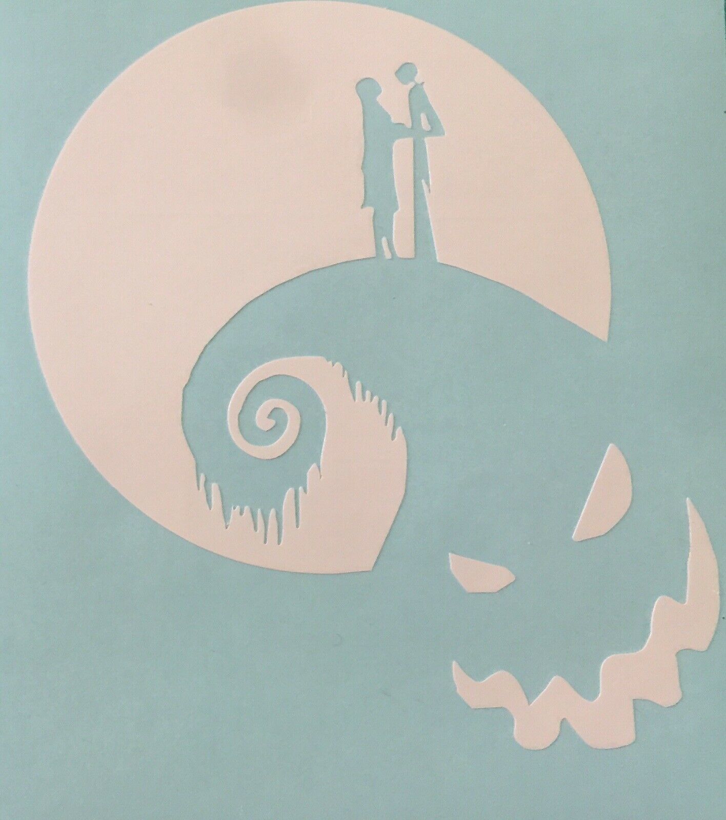 Nightmare Before Christmas|Love|Jack Skellington|Sally|Boogieman|Vinyl|Decal