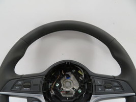 19 Alfa Romeo Giulia #1133 Steering Wheel, Multifunction W/Switches, Black - $118.79