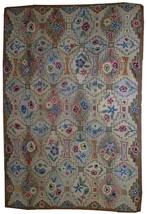Hand made antique American hooked rug 6&#39; x 8.10&#39; (183cm x 272cm) 1900s -... - $2,451.85 CAD