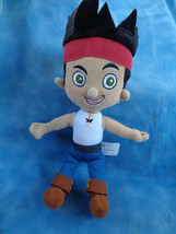 Disney Jake And The Neverland Pirates Jake Plush Doll 8 1/2&quot;  - £3.05 GBP
