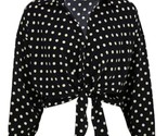 Lucy Paris rue button down Black/Cream - $42.00