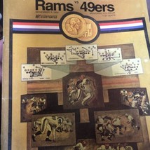 San Francisco 49ers 30 Los Angeles Rams 41 Nov 9th, 1969 Program Gabriel Snow TD - £11.19 GBP