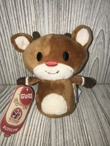 Hallmark Itty Bittys ~ Rudolph The Red Nose Reindeer ~ Toys For Tots Plush ~ Nwt - £13.41 GBP