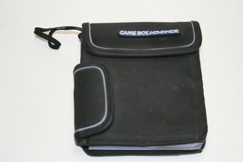 Vintage Nintendo Game Boy Advance GameBoy Travel Case Bag Pouch Tote Black - $12.86