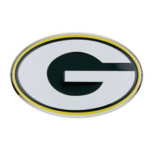 Green Bay Packers Metal Die Cut Auto Emblem Decal Sticker NFL - $7.66