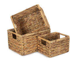 Nordic Water Hyacinth Storage Basket - £14.38 GBP+