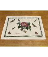 Portmeirion Botanic Garden Peony Shrubby Placemat 18x13 Cotton Blend NEW - $17.63 CAD