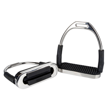 GATSBY Hinged Stirrups Rubber and Black Pad 5 - $142.49
