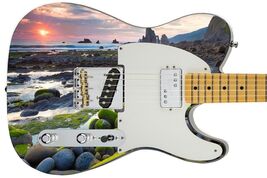 Guitar Wrap Axe Skin Decal Re-skin High Goonies Island 1005 - $45.49