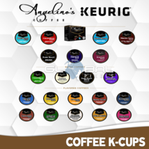 Angelino&#39;s Coffee 72 K-Cups Capsules For Keurig Machines (Choose your FLAVORS) - £54.23 GBP+