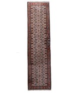 Handmade vintage Persian Mahal runner 2.5&#39; x 9.8&#39; (79cm x 301cm) 1960s -... - $13,889.37 MXN