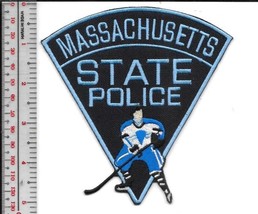 cMassachusetts State Police Ice Hockey Team Mass PD Sport Patch - £8.77 GBP
