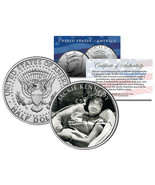 Jacqueline Kennedy Onassis JFK Kennedy Half Dollar Coin - BW Signature - €11,11 EUR