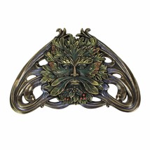 Art Nouveau Style Celtic Greenman Wall Hanging 9.5 Inches Long - £35.80 GBP