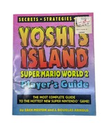 YOSHI&#39;S ISLAND SUPER MARIO WORLD 2 Nintendo Player’s Guide - £21.01 GBP