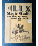 Vtg Lux Magic Studio Catalogue 1941 WW2 Shortages Rare Ephemera Magician... - $914.64 MXN