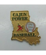 Cajun Power Baseball Louisiana 1.5&quot; Collectible Lapel Hat Pin - $190.77 MXN